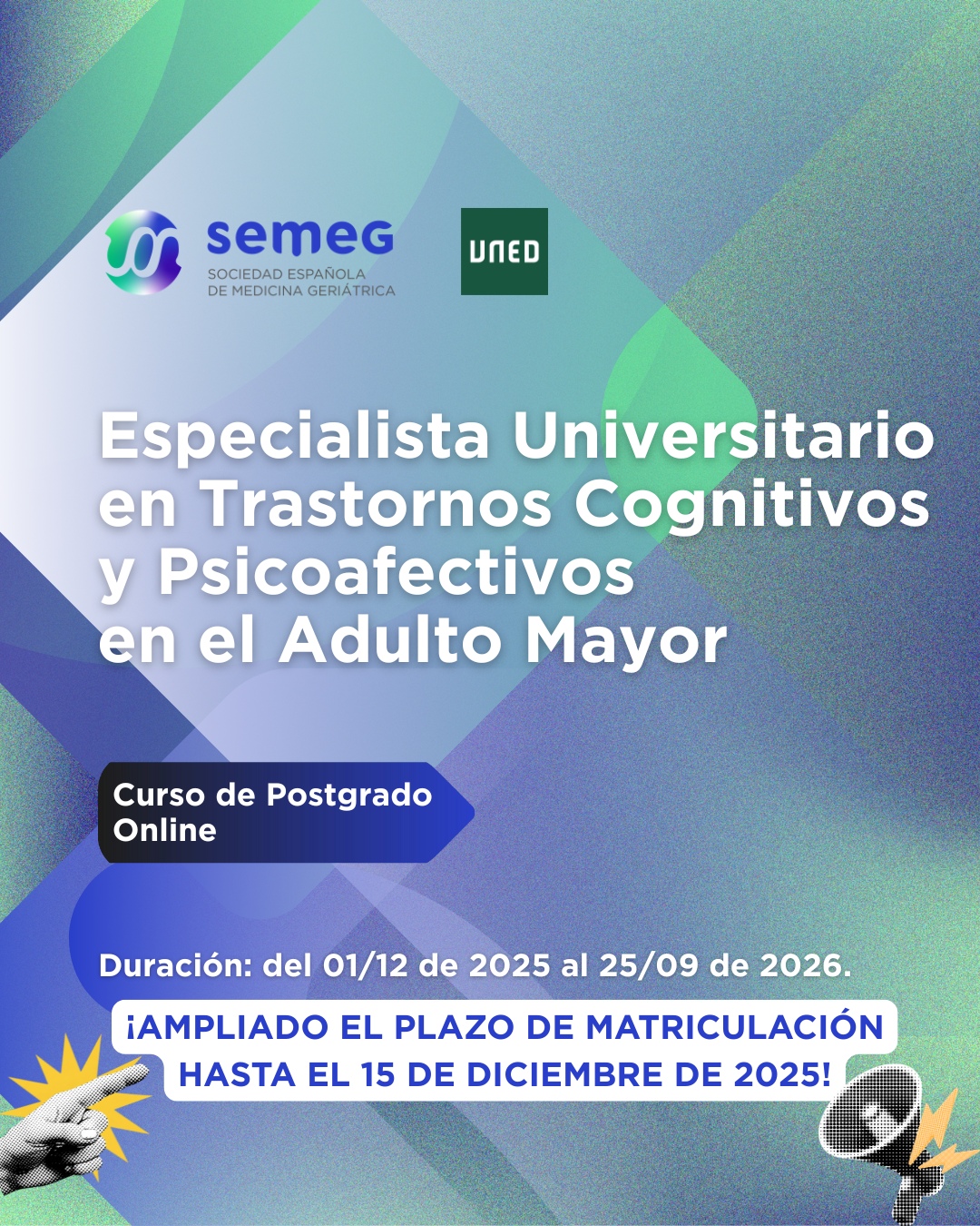 SEMEG POSTGRADO CON UNED SEMEG CURSO DE POSTGRADO