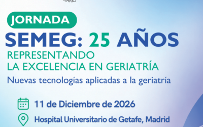 Jornada SEMEG 25 aniversario. Representando la excelencia en geriatría
